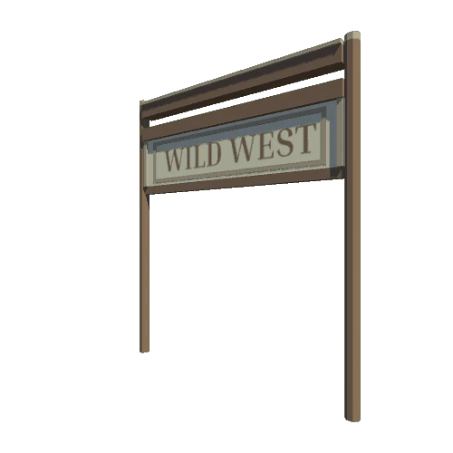 Wild West Sign